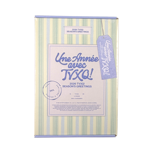 TVXQ! 2026 Season's Greetings Official Box Set (Calendar + Photocard Set)