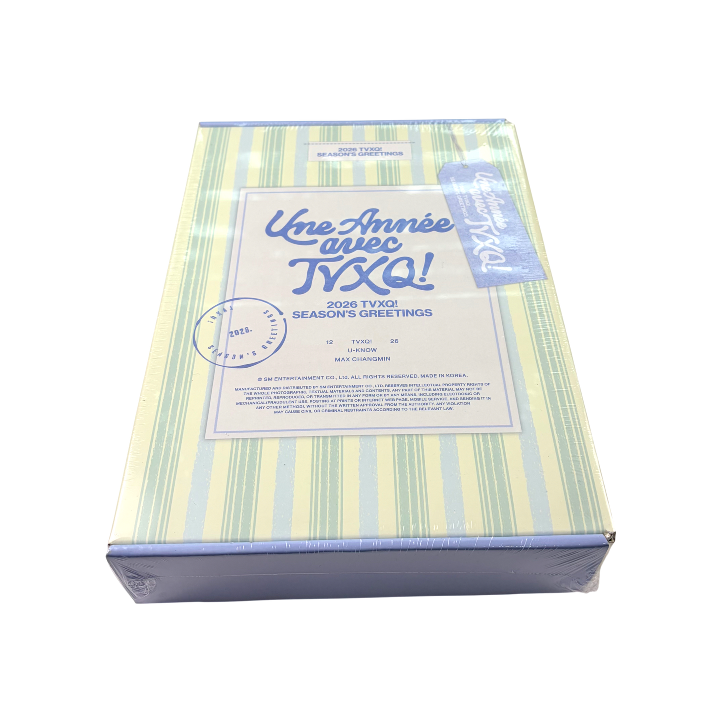 TVXQ! 2026 Season's Greetings Official Box Set (Calendar + Photocard Set)