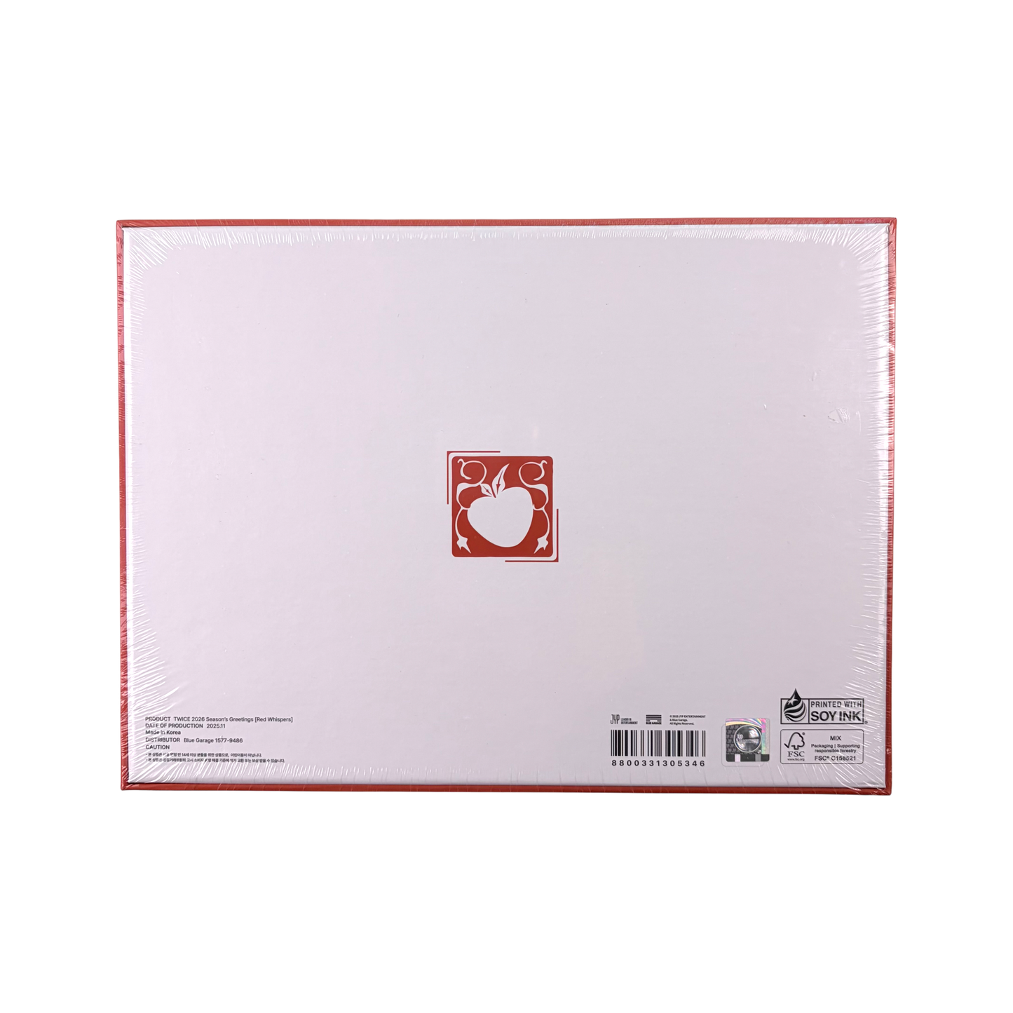 TWICE - 2026 Season's Greetings [RED WHISPERS] Official Box Set
