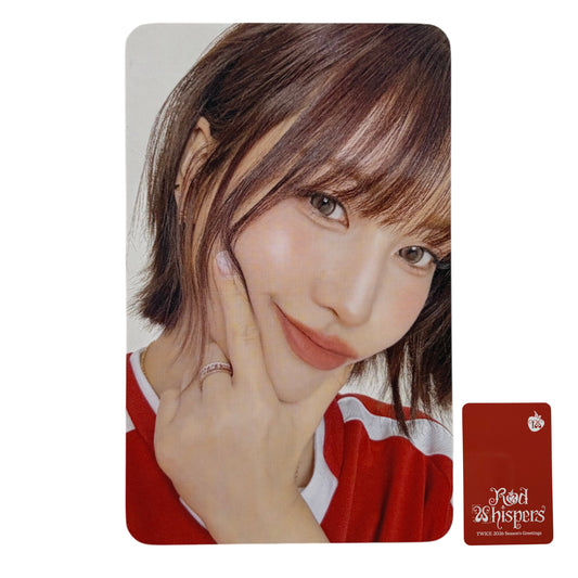 TWICE - MOMO  - 2026 Season's Greetings Official Photocard - Fans Shop