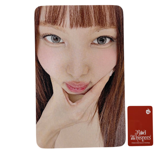 TWICE - Nayeon  - 2026 Season's Greetings Official Photocard - Fans Shop