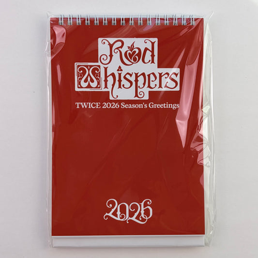 TWICE 2026 Season’s Greetings Official Desk Calendar Kpop Merchandise