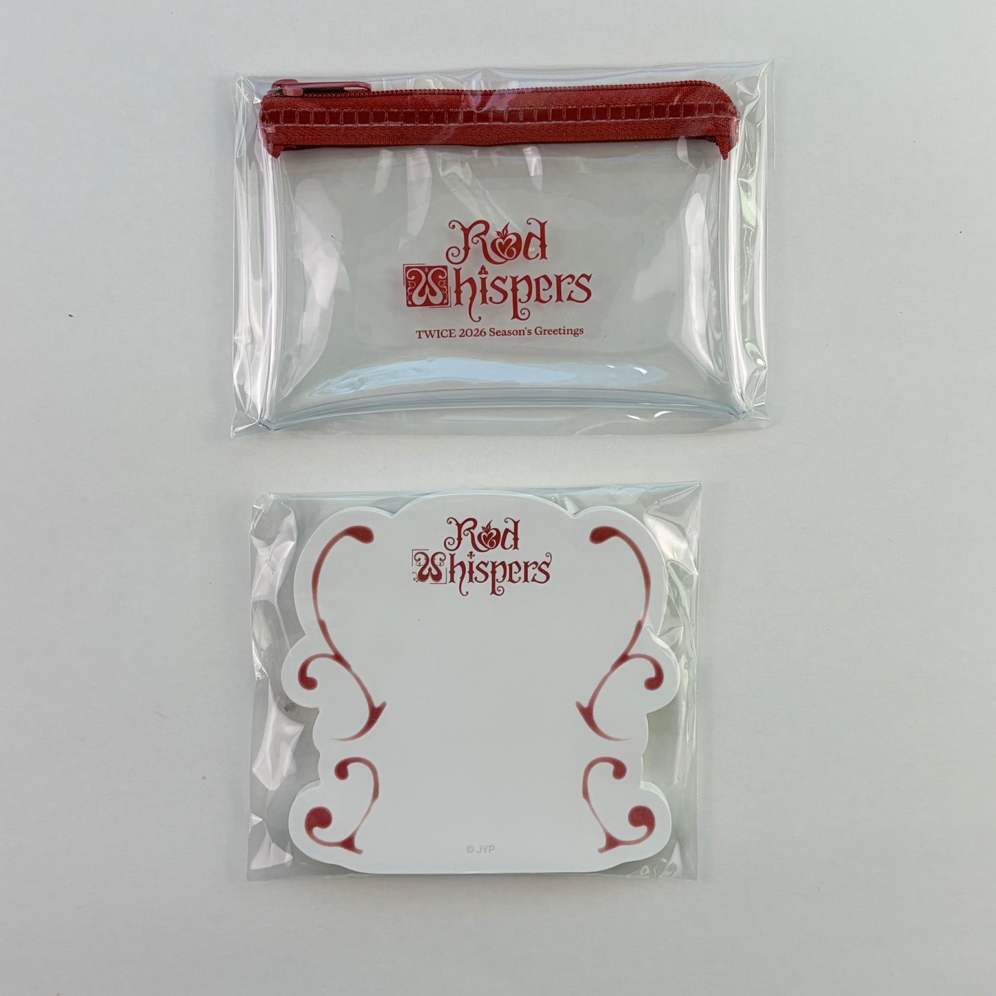 TWICE 2026 Season's Greeting Official Pouch + MemoPad Set