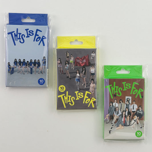 TWICE - THIS IS FOR - Polaroid Version (This + Is + For Set of 3) Official