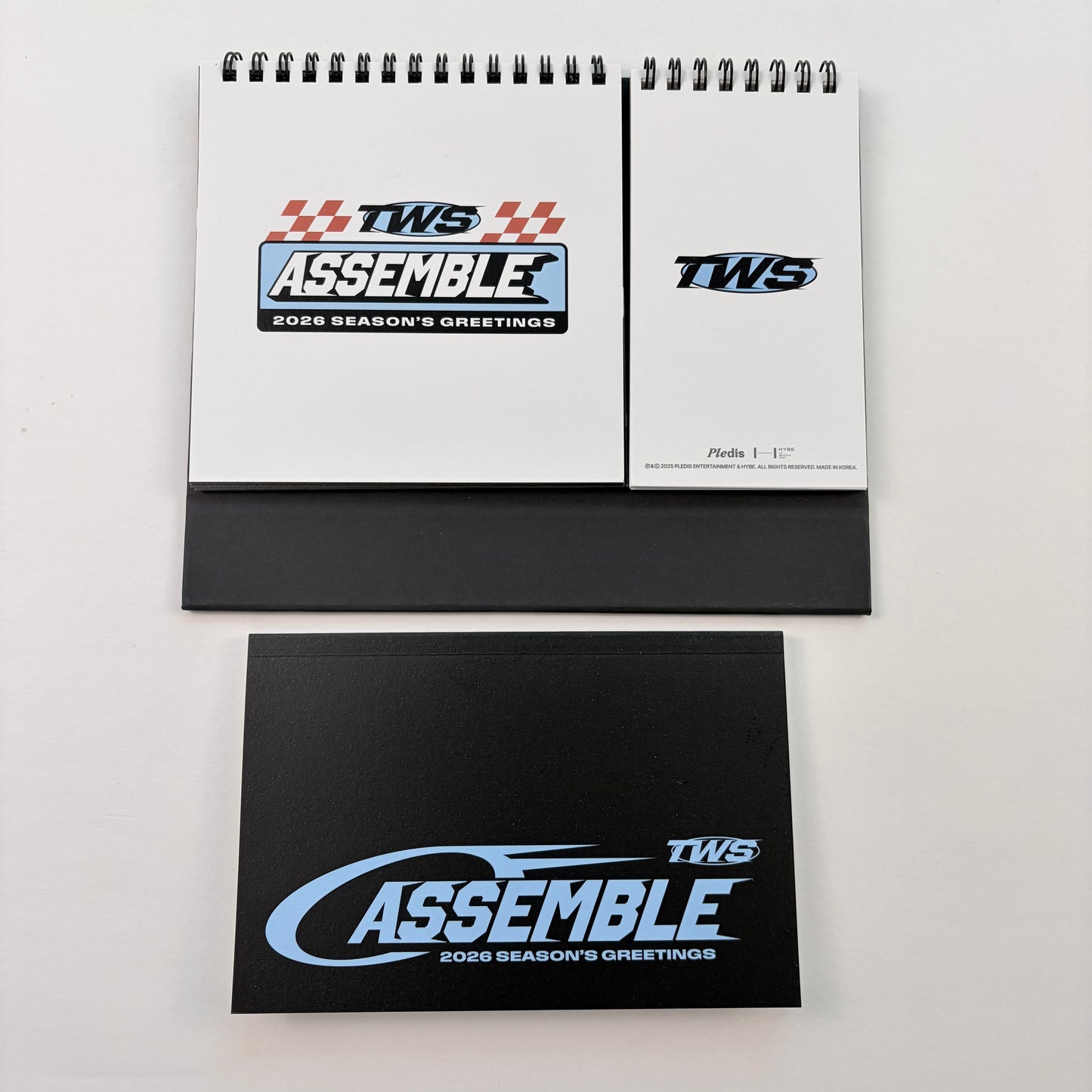 TWS 2026 Season’s Greetings Desk Calendar Planner Set