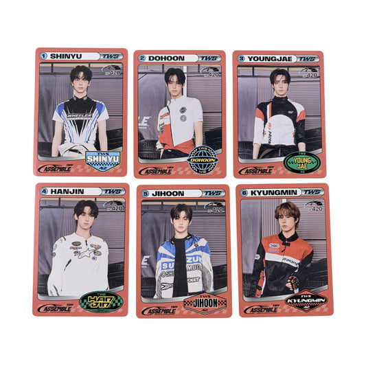 TWS 2026 Season’s Greetings Assemble Racer Card Set