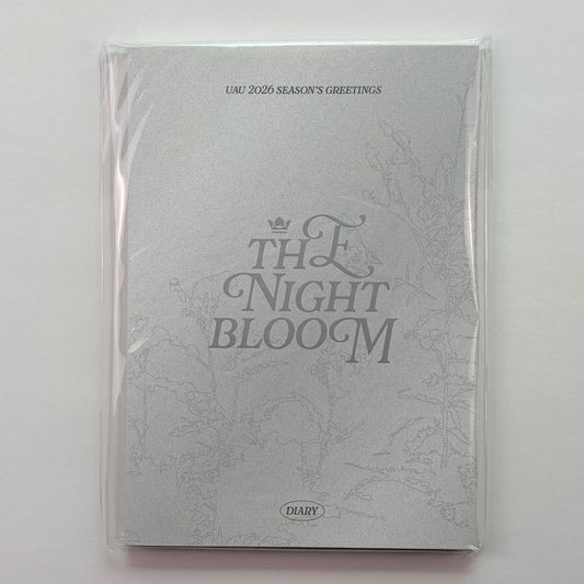 UAU 2026 Season's Greeting THE NIGHT BLOOM DREAMCATCHER Diary
