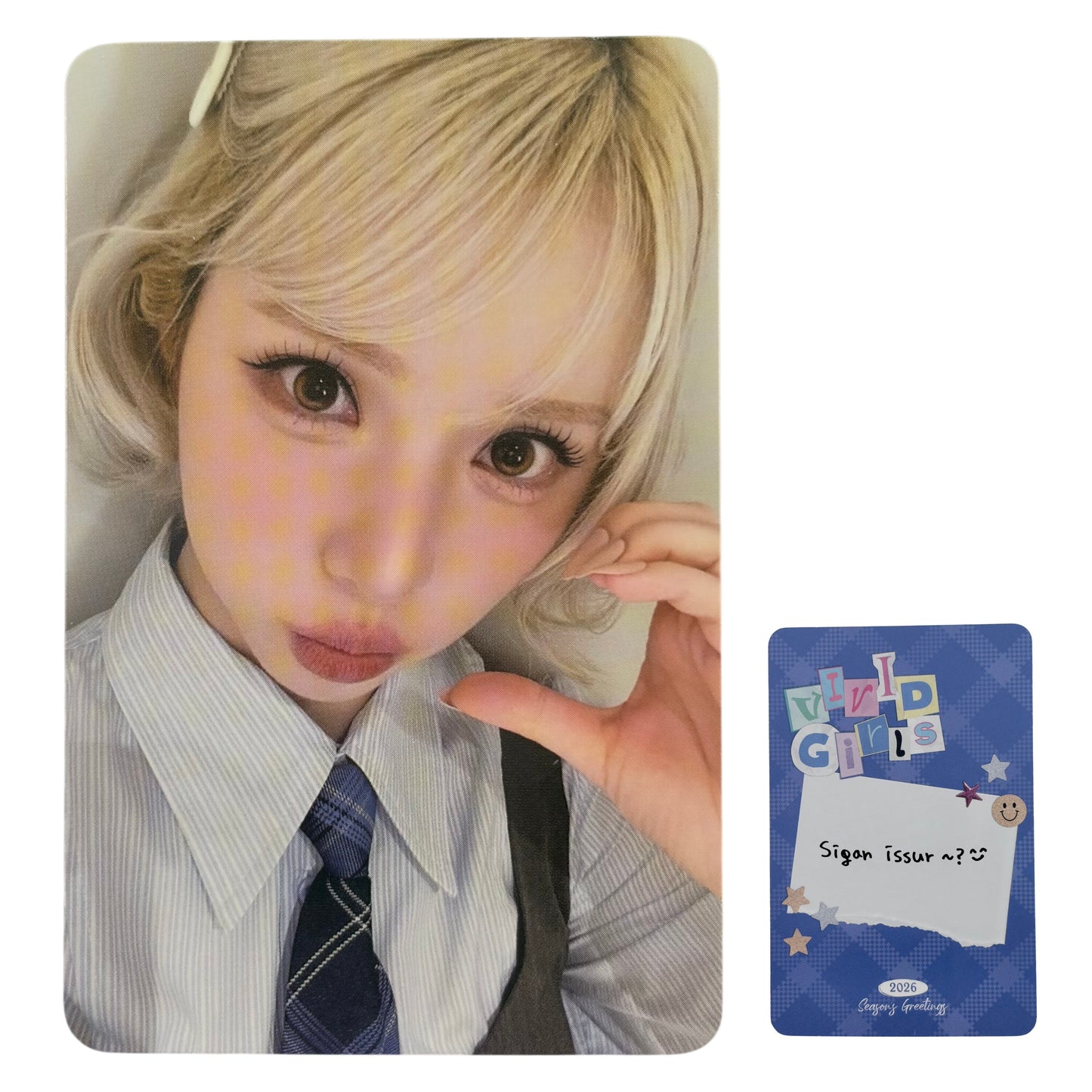 VIVIZ EUNHA 2026 Season’s Greetings Vivid Girls Photocard 02