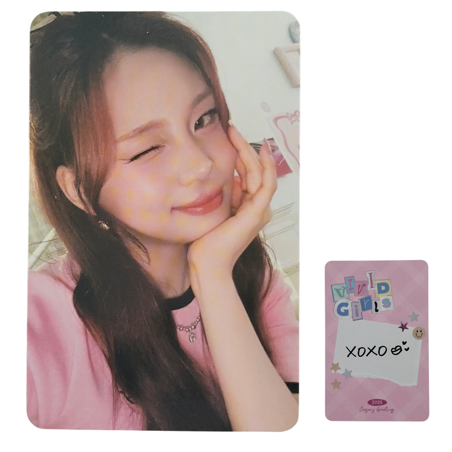 VIVIZ UMJI 2026 Season’s Greetings Vivid Girls Photocard 01