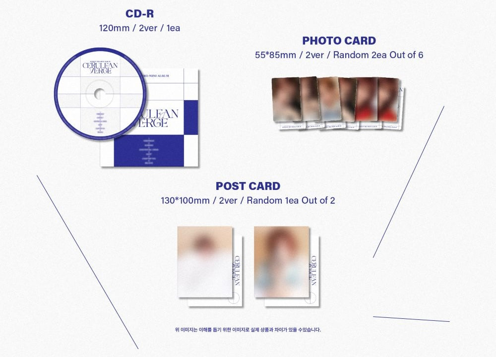 WENDY – 3rd Mini [Cerulean Verge] (Digipack Ver. B) CD + Photobook + Photocard