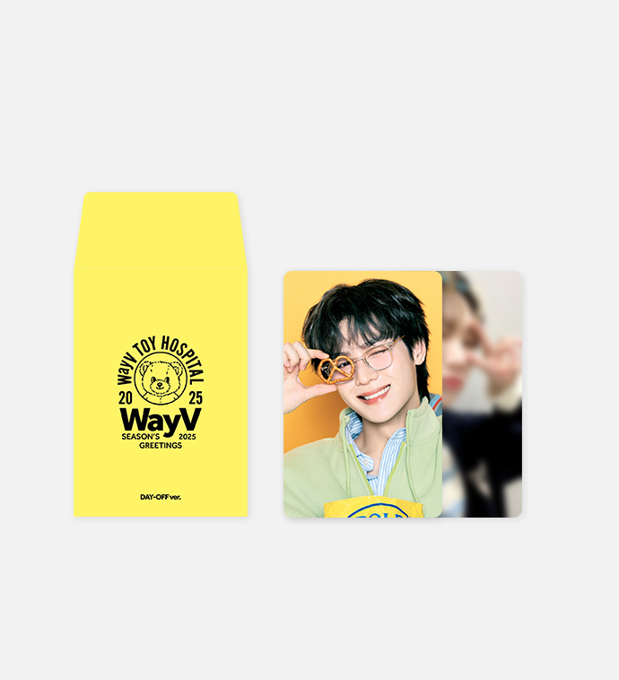 WayV 2025 Season’s Greetings Official Random Trading Card Set (2PC) Day-Off ver.
