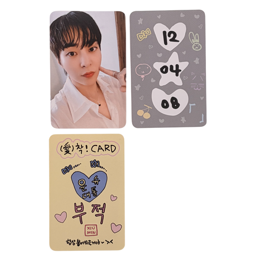 Official EXO 12th Anniversary Lucky Card Set - Xiumin (SMtown MD)