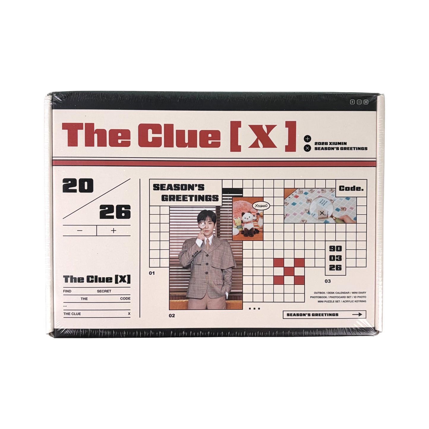 XIUMIN 2026 Season's Greetings [THE CLUE [X]] Official Merchandise