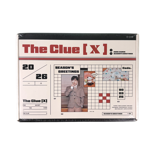 XIUMIN 2026 Season's Greetings [THE CLUE [X]] Official Merchandise