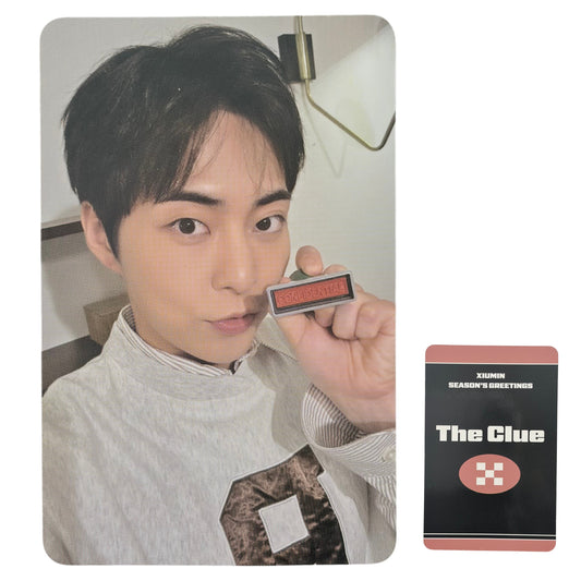 Xiumin 2026 Season’s Greetings POB Official Photocard 01