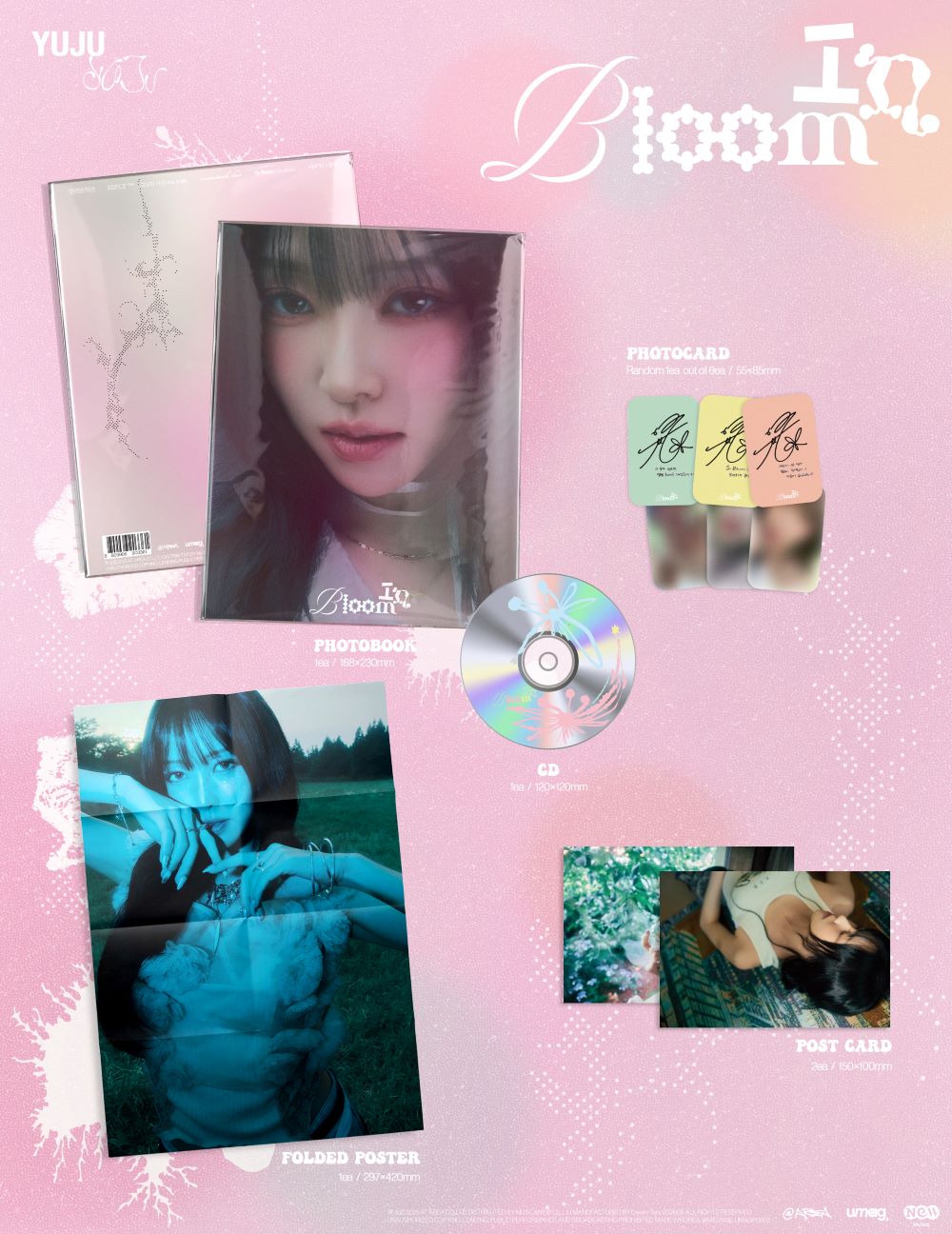 YUJU 3rd Mini Album [In Bloom] Photobook Ver.