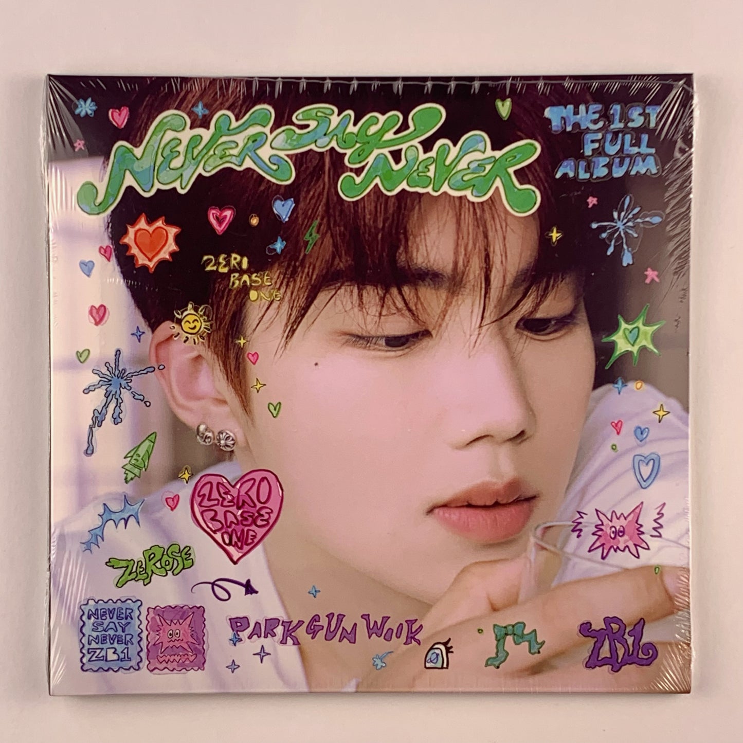 ZEROBASEONE (ZB1) – 1st Full [NEVER SAY NEVER] (DIGIPACK Ver. / Park Gunwook)