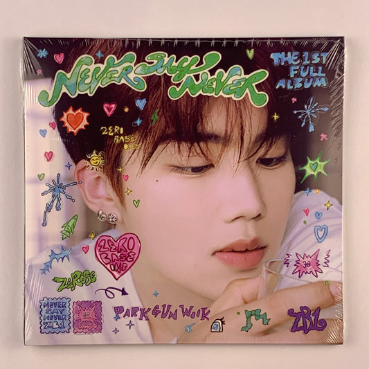 ZEROBASEONE (ZB1) – 1st Full [NEVER SAY NEVER] (DIGIPACK Ver. / Park Gunwook)