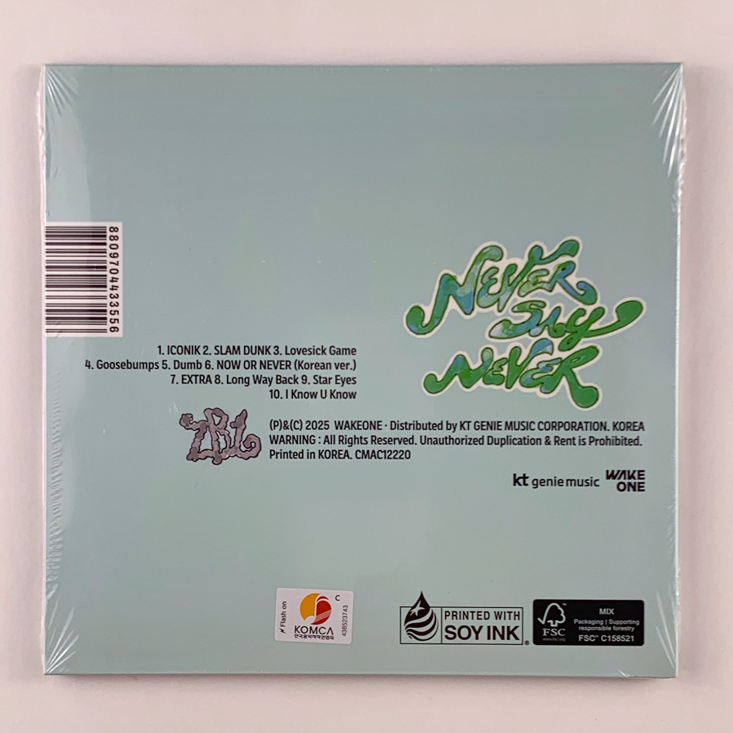 ZEROBASEONE (ZB1) – 1st Full [NEVER SAY NEVER] (DIGIPACK Ver. / Park Gunwook)