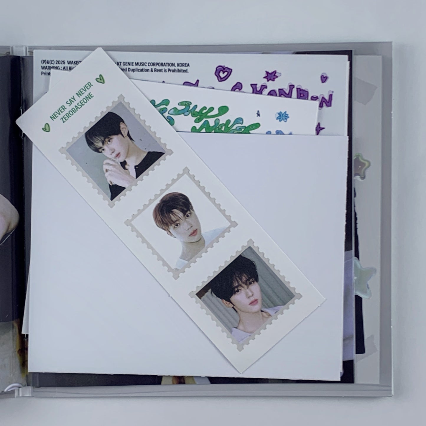 ZEROBASEONE (ZB1) – 1st Full [NEVER SAY NEVER] (DIGIPACK Ver. / Kim Jiwoong)