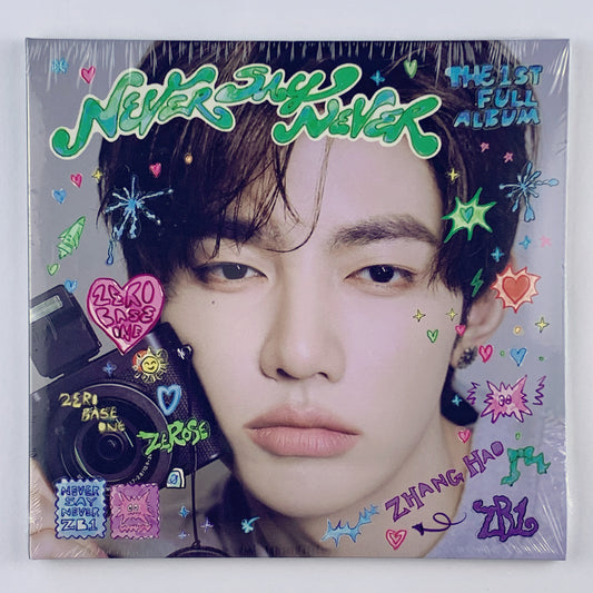 ZEROBASEONE (ZB1) – 1st Full [NEVER SAY NEVER] (DIGIPACK Ver. / Zhang Hao)