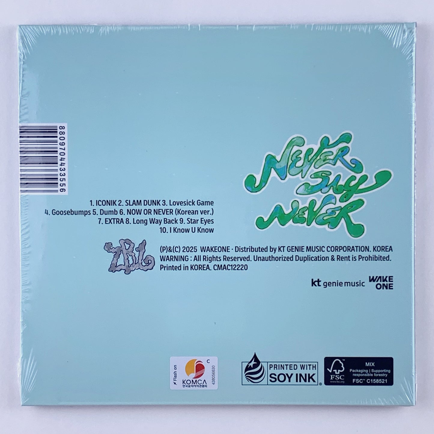 ZEROBASEONE (ZB1) – 1st Full [NEVER SAY NEVER] (DIGIPACK Ver. / Zhang Hao)