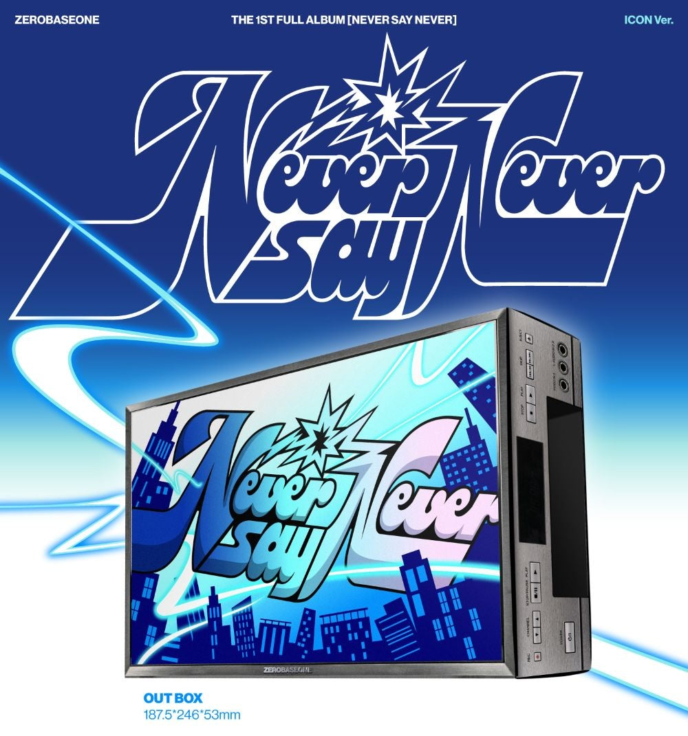 ZEROBASEONE (ZB1) NEVER SAY NEVER (PHOTOBOOK Ver. / ICON)