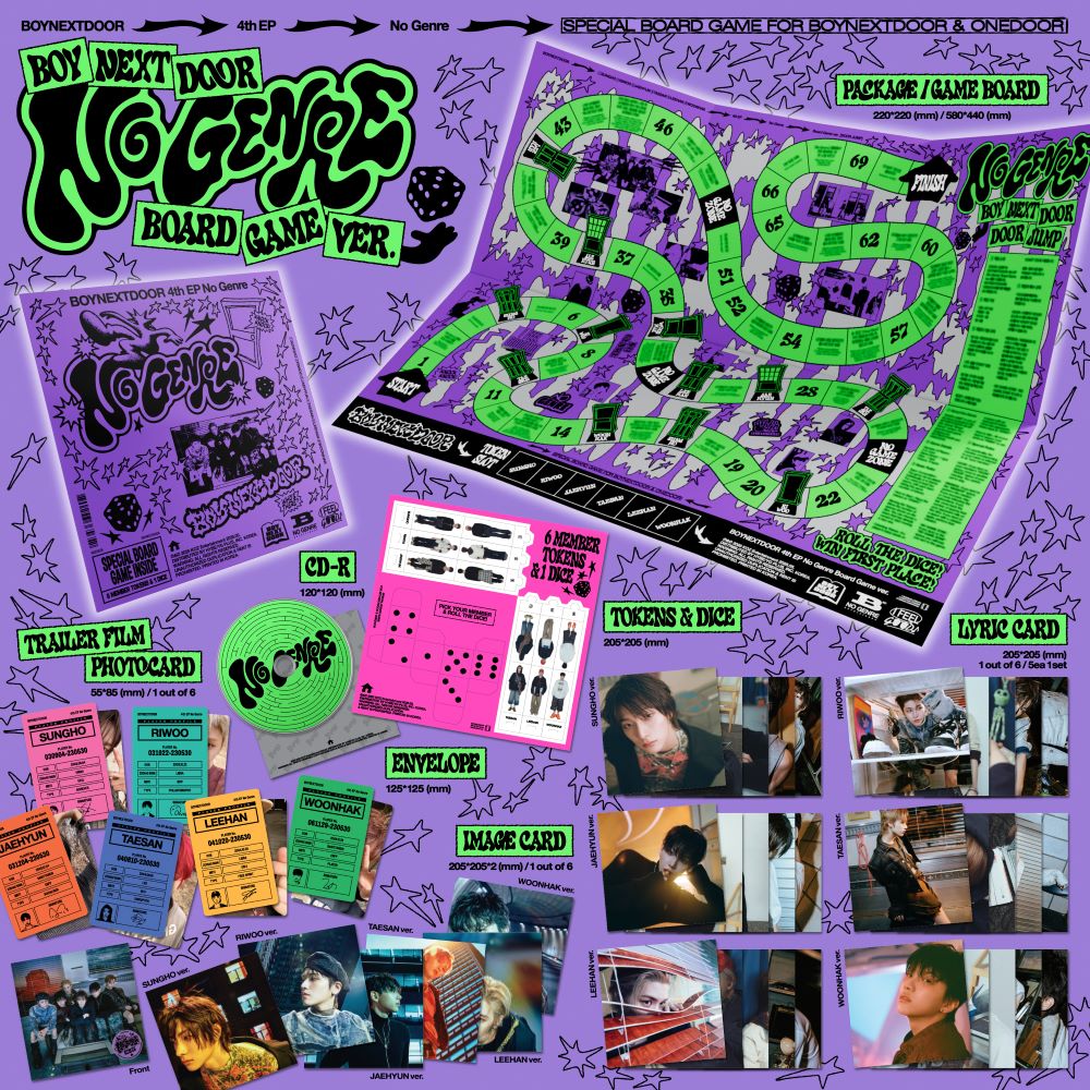 BOYNEXTDOOR - No Genre (Board Game Ver.)