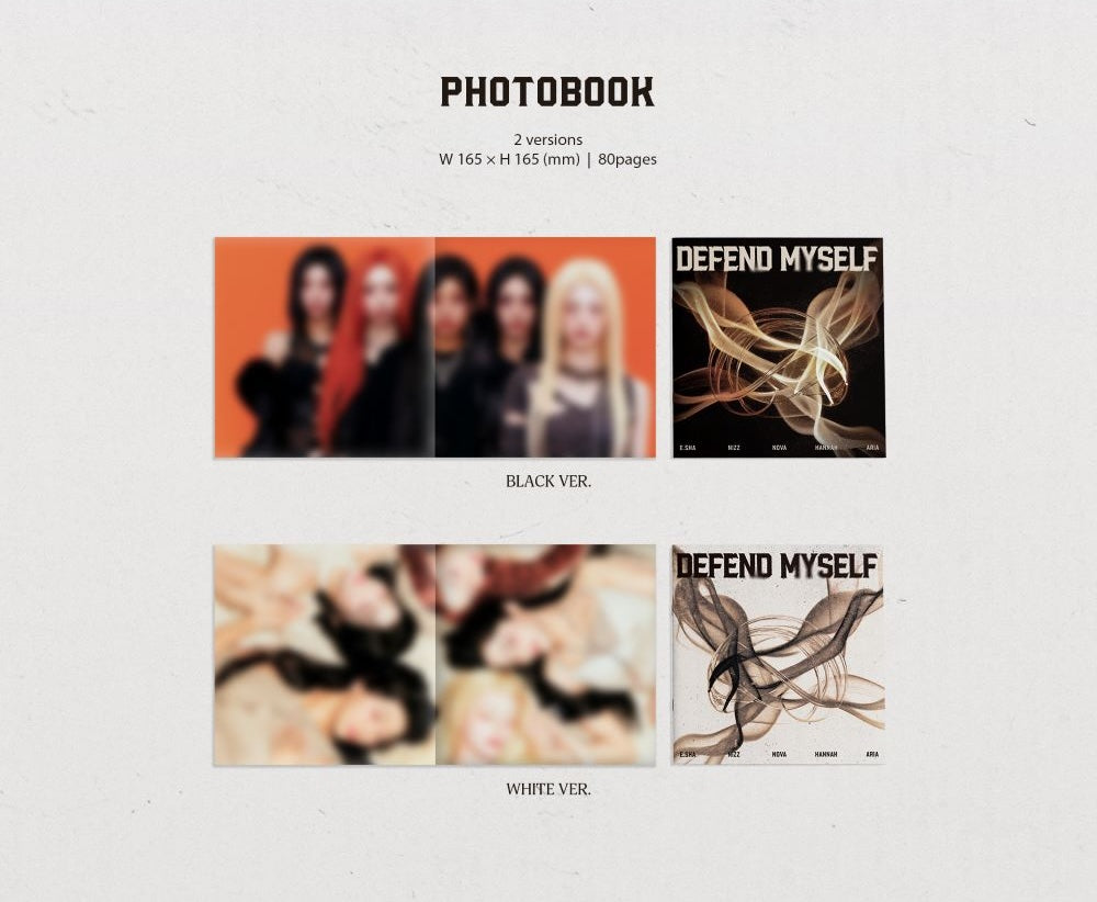 X:IN 3rd Mini Album - Defend Myself [Photobook Platform Ver.] WHITE