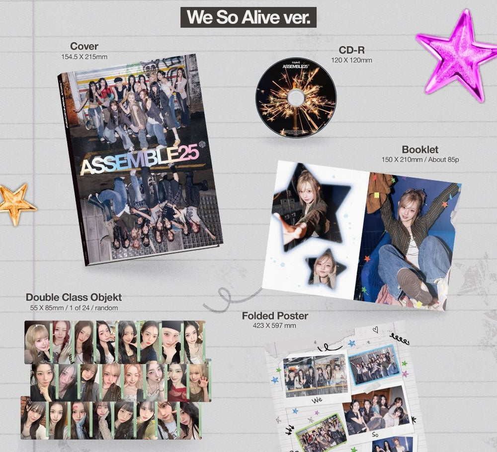 tripleS – ASSEMBLE25 [We So Alive Ver.] | 1st Full Album – CD + Photobook + Collectibles