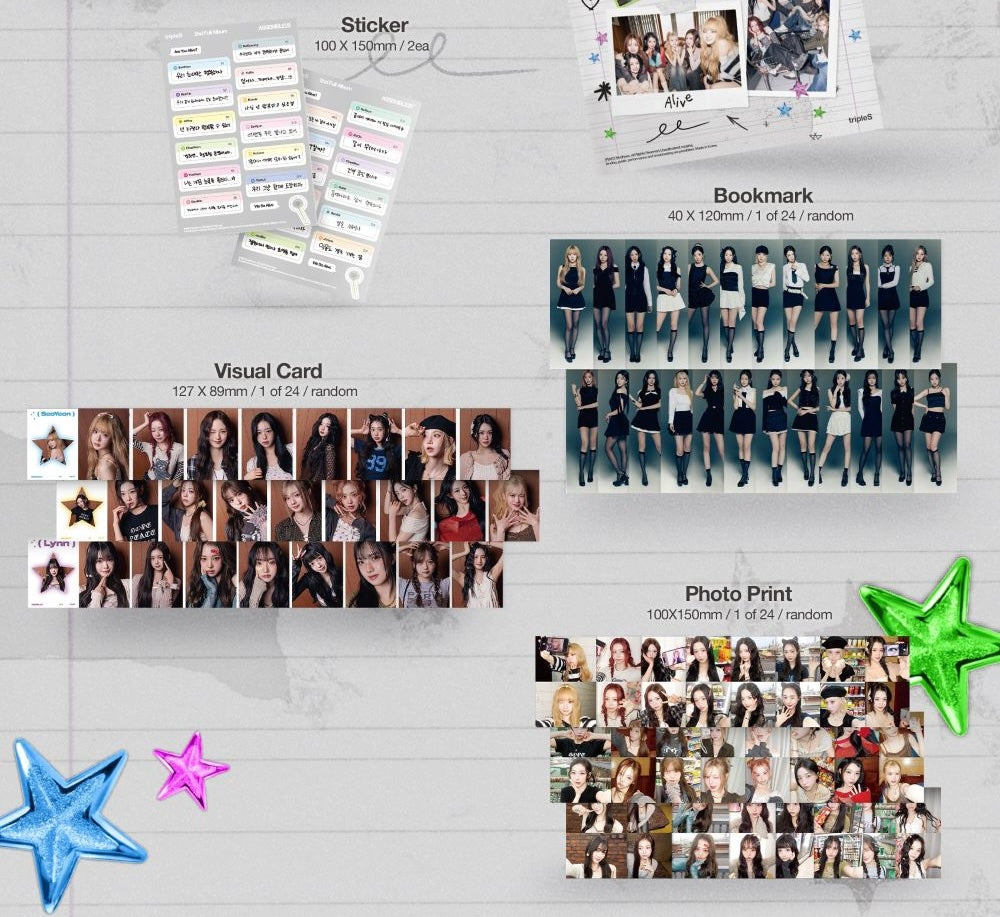tripleS – ASSEMBLE25 [We So Alive Ver.] | 1st Full Album – CD + Photobook + Collectibles